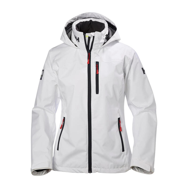 Damesjack met kap Helly Hansen crew midlayer