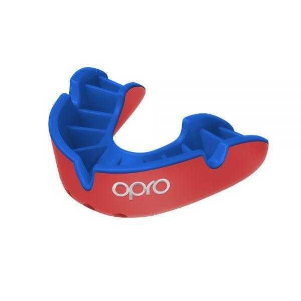 Adult Silver Level Mouth Guard (Age 10 to Adult) - Black/Red