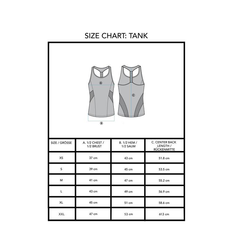 Women 2in1 Polyester Y-back Gym Running Sports Vest Tank Top Singlet - Navy