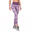 Women Reversible High-Waist Breathable Activewear Mesh Legging - Purple