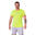 Men GA Logo Loose-Fit Gym Running Sports T Shirt Fitness Tee - YELLOW