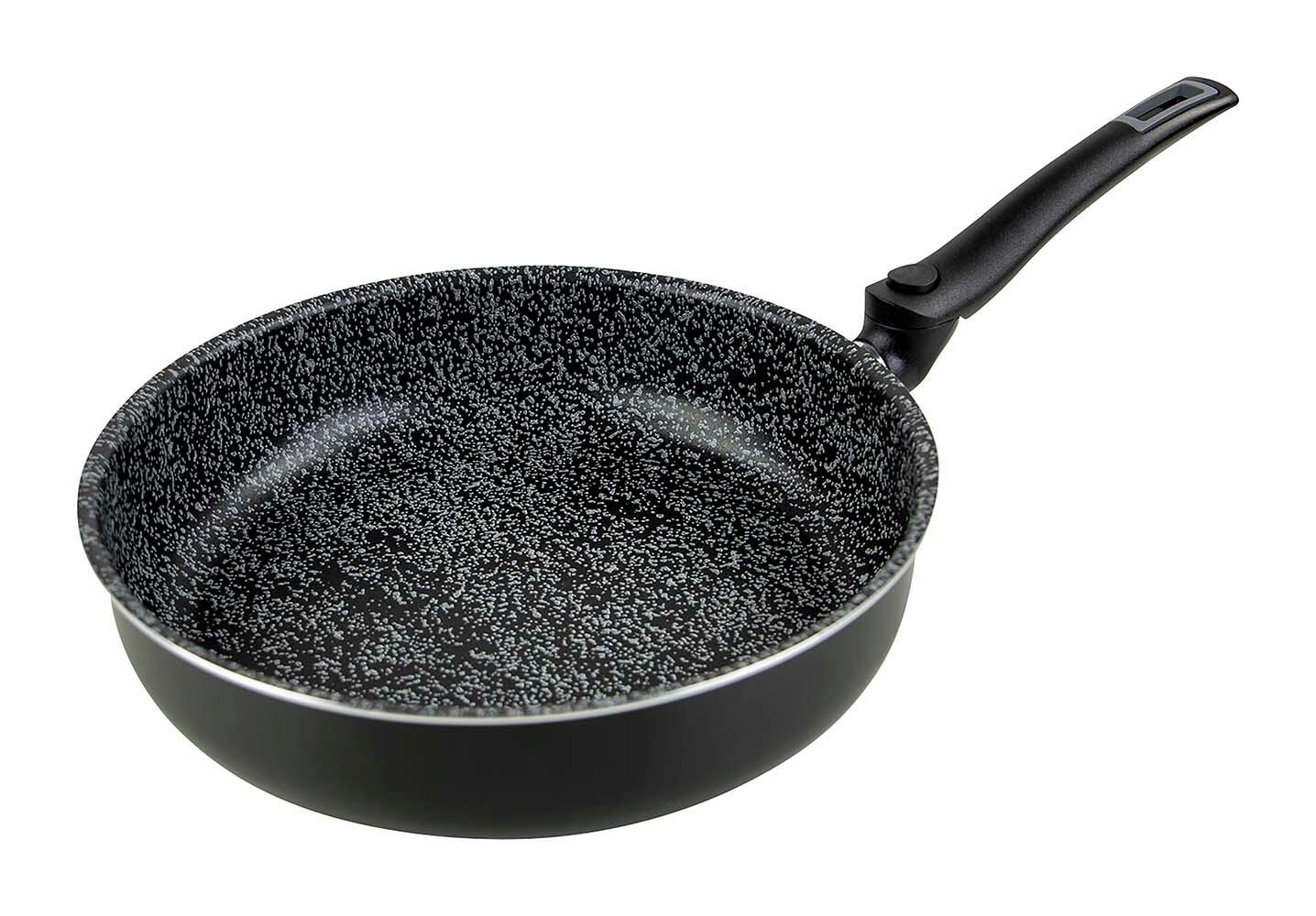 BO-CAMP Bo-Camp - Hapjespan - Turn - Wegklapbare pannengreep - Ø 28 cm