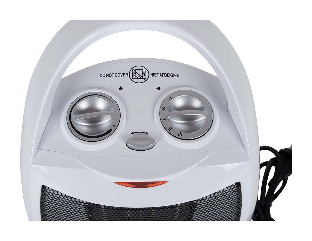 Bo-Camp - Keramische Heizung - Oszillierend - 450/900/1500 Watt 7/7