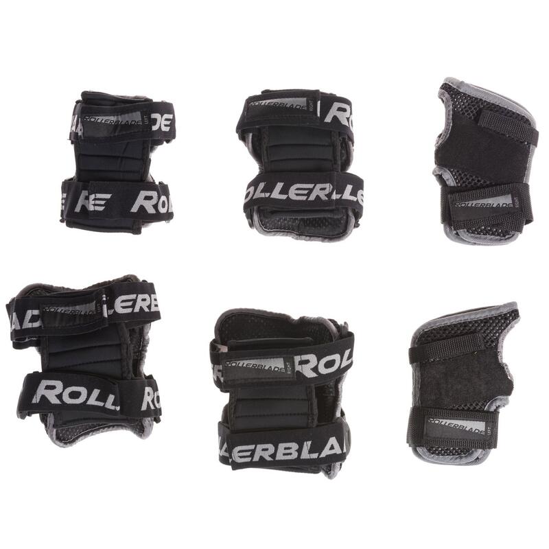 Protecciones X-Gear 3 Pack patinaje Rollerblade negro