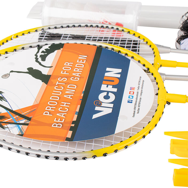 CONJUNTO DE BADMINTON LAZER CARLTON