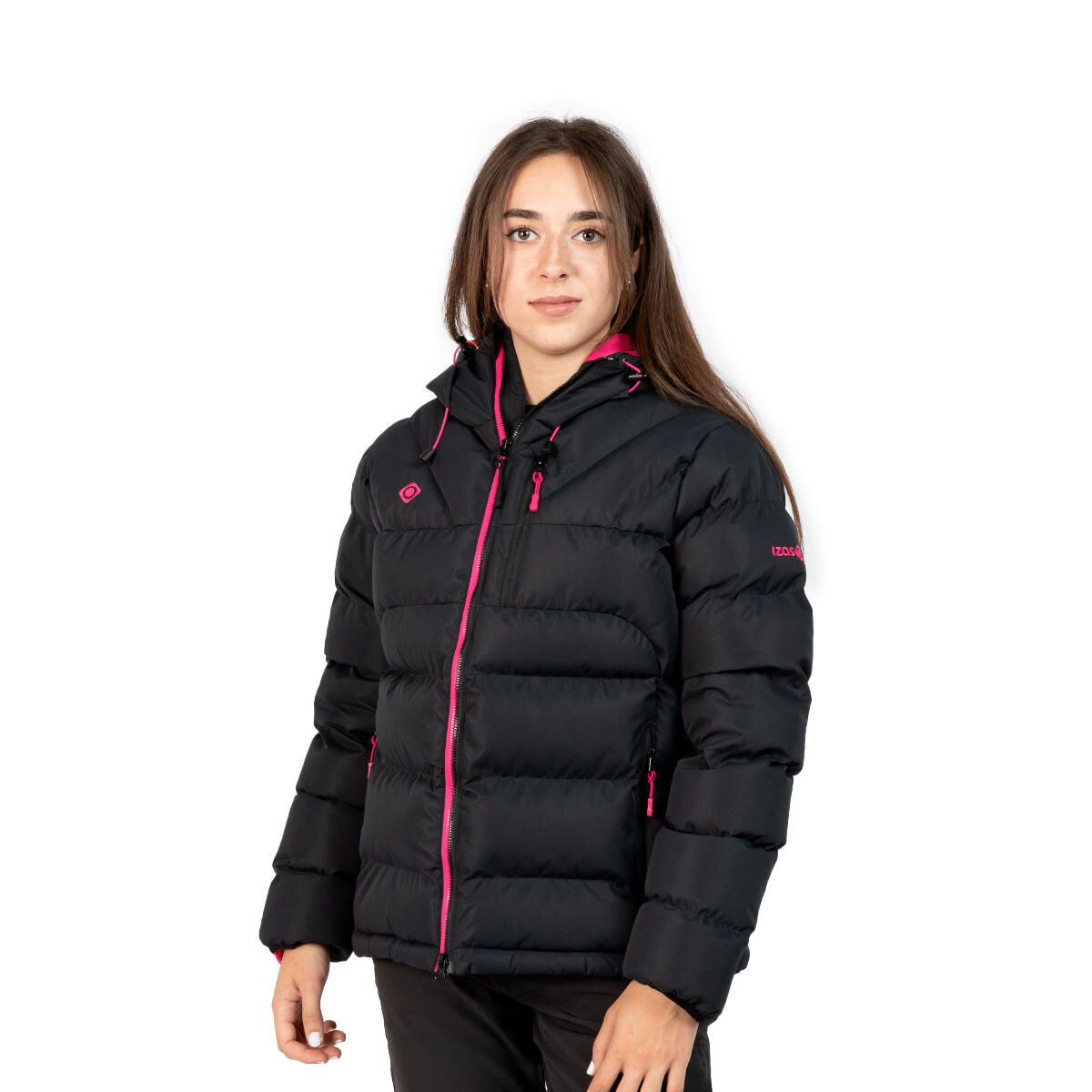 Chaqueta Trekking y Montaña acolchada con relleno de fibra mujer Izas AMPRIU W 3/5