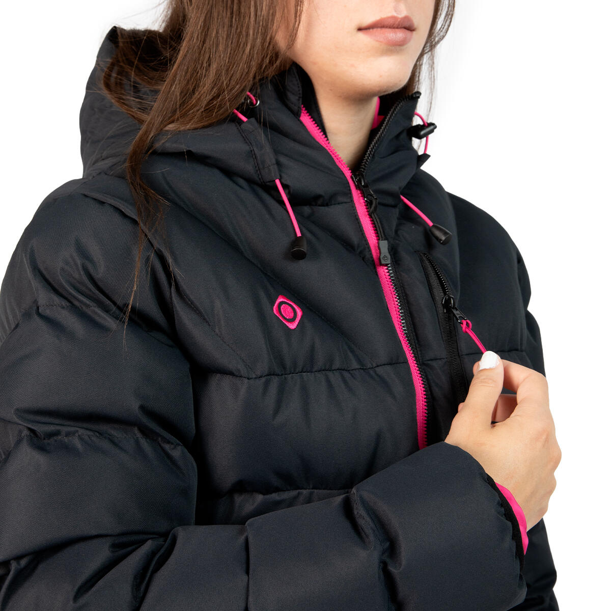 Chaqueta Trekking y Montaña acolchada con relleno de fibra mujer Izas AMPRIU W 5/5