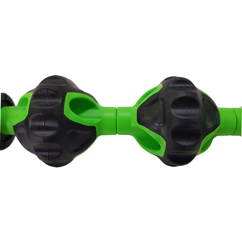 Tunturi Muskel Roller Massage Stick Schwarz mit Grün