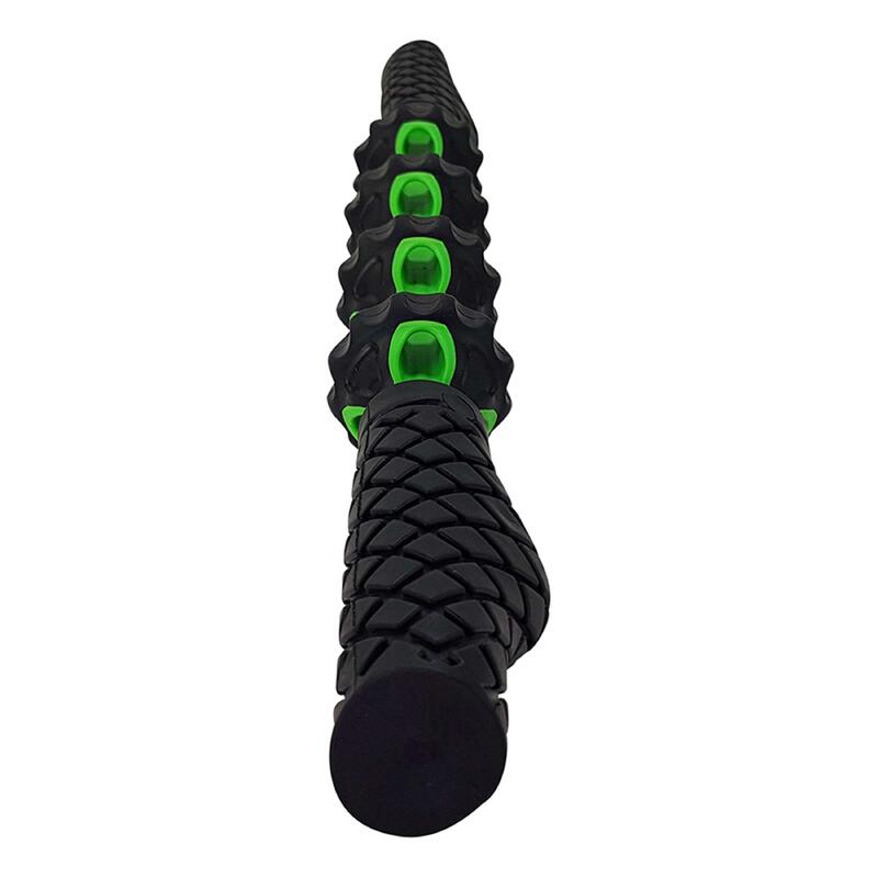 Tunturi Muskel Roller Massage Stick Schwarz mit Grün