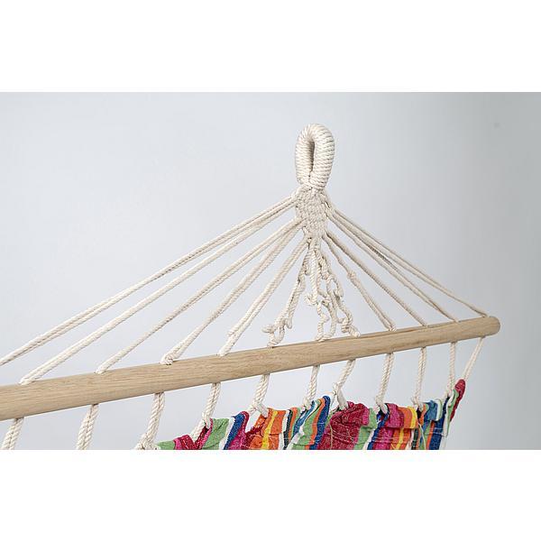 Bo-Camp Hangmat Santa Barbara Met spreidstok Rainbow 3/6