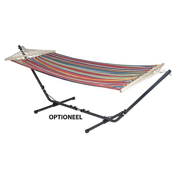 Bo-Camp Hangmat Santa Barbara Met spreidstok Rainbow 2/6