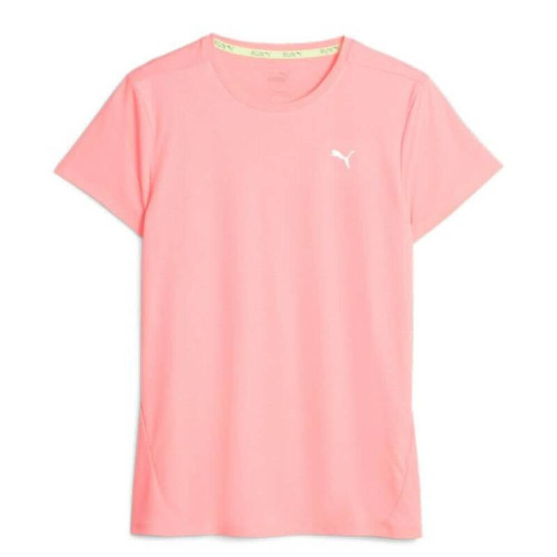 T-SHIRT RESPIRÁVEL DE CORRIDA MULHER PUMA RUN FAVORITE SS. Pink