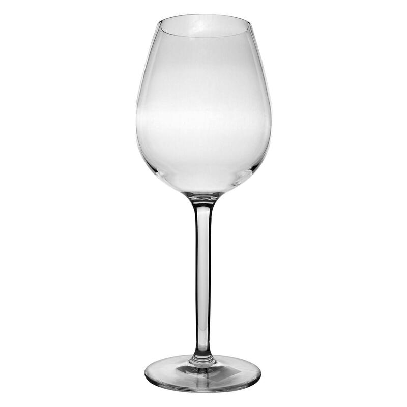 Bo-Camp Rode wijnglas - Tritan - 2 stuks - 450 ml