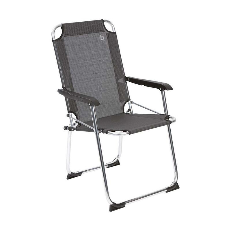 Bo-Camp - Silla de camping - Copa Rio - Classic deluxe - Gris