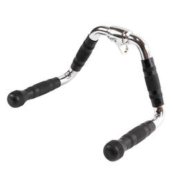 Poignée de tirage acier noir 36x25x20 cm ergonomique caoutchouc