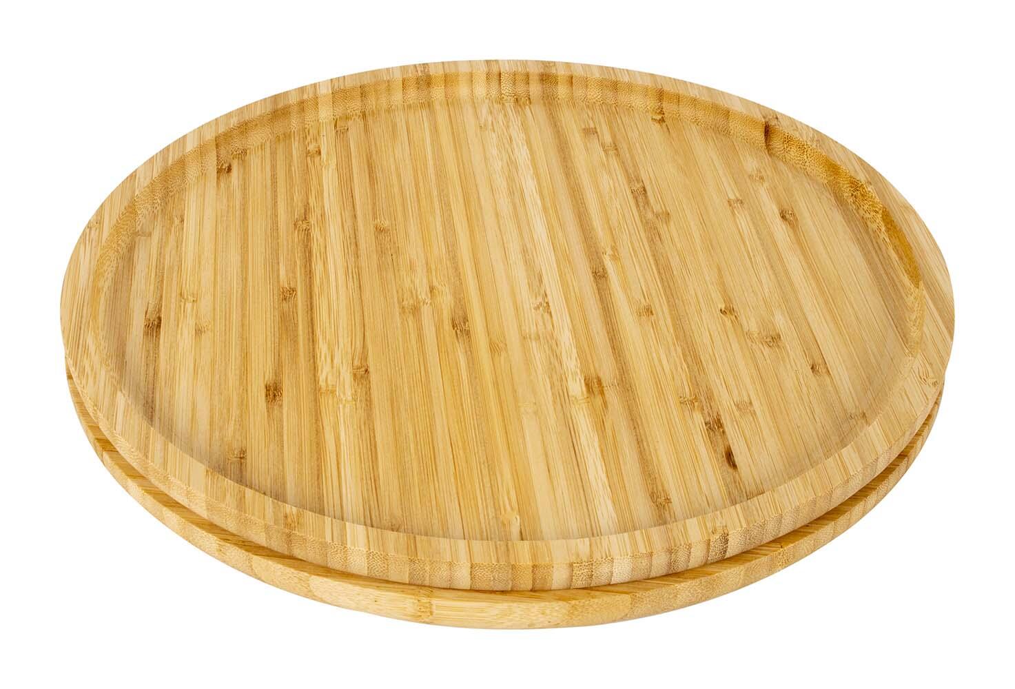 Assiette de service - Bambou - 2 Pièces 3/4