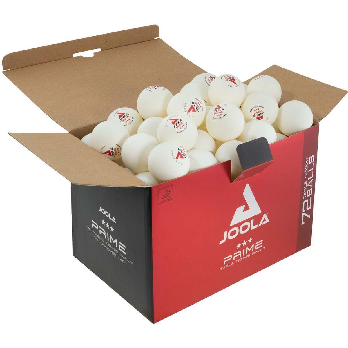 Tafeltennisballen JOOLA PRIME *** 40+ WHITE 72 5/6