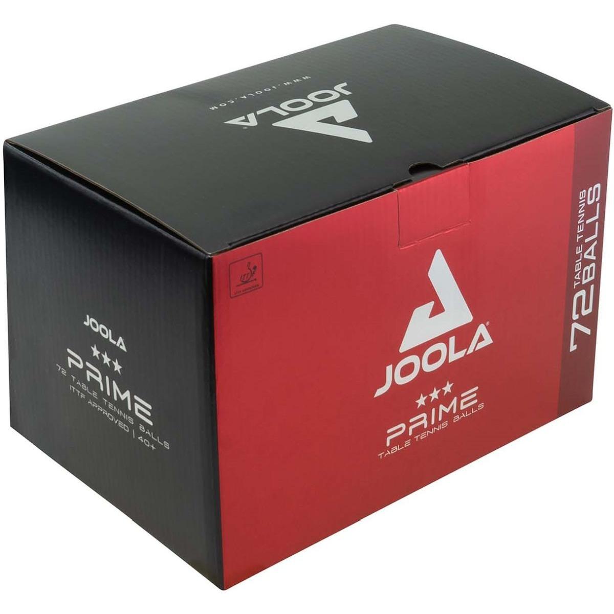 Tafeltennisballen JOOLA PRIME *** 40+ WHITE 72 6/6