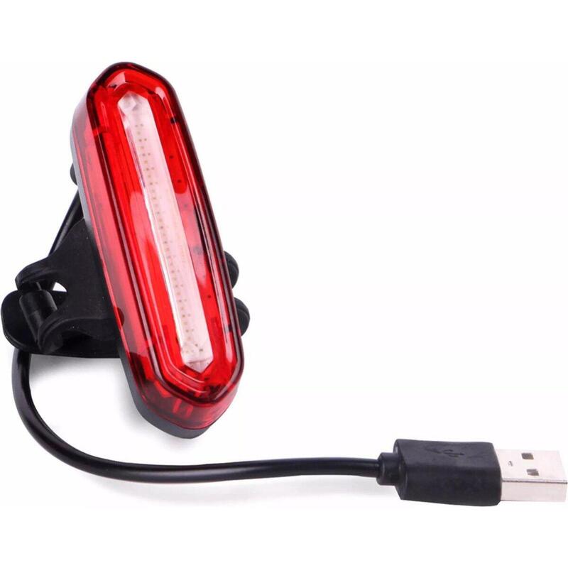 LED Fietsverlichting Set - USB Oplaadbaar - 300 & 120 Lumen