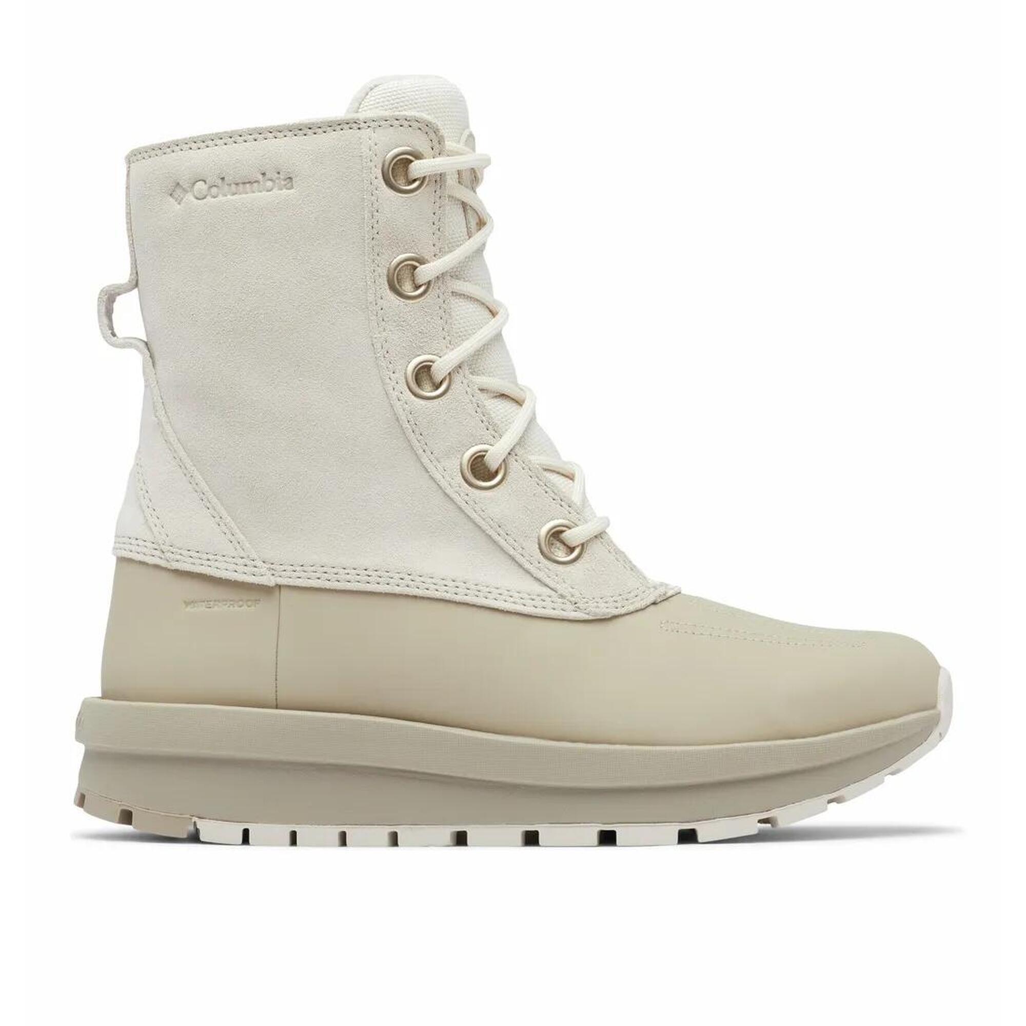 Columbia - Moonboots Femmes Moritza Shield Omni-heat - Chaussures De Sport - Beige - 38 - Decathlon