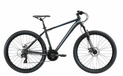 Bikestar hardtail mtb alu sport l 27.5 inch 21 speed blauwgrijs