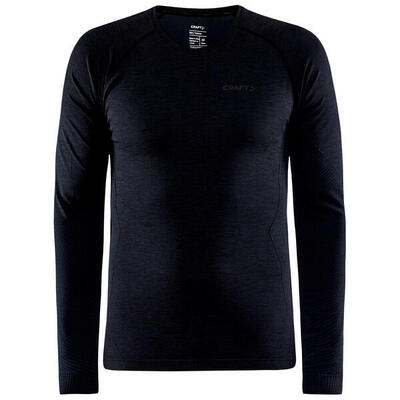 M core dry active comfort ls - no-index - b999000_black - heren - ski |