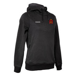 Sweat-shirt de Royal Daring Hockey Club Molenbeek femme FH500 noir