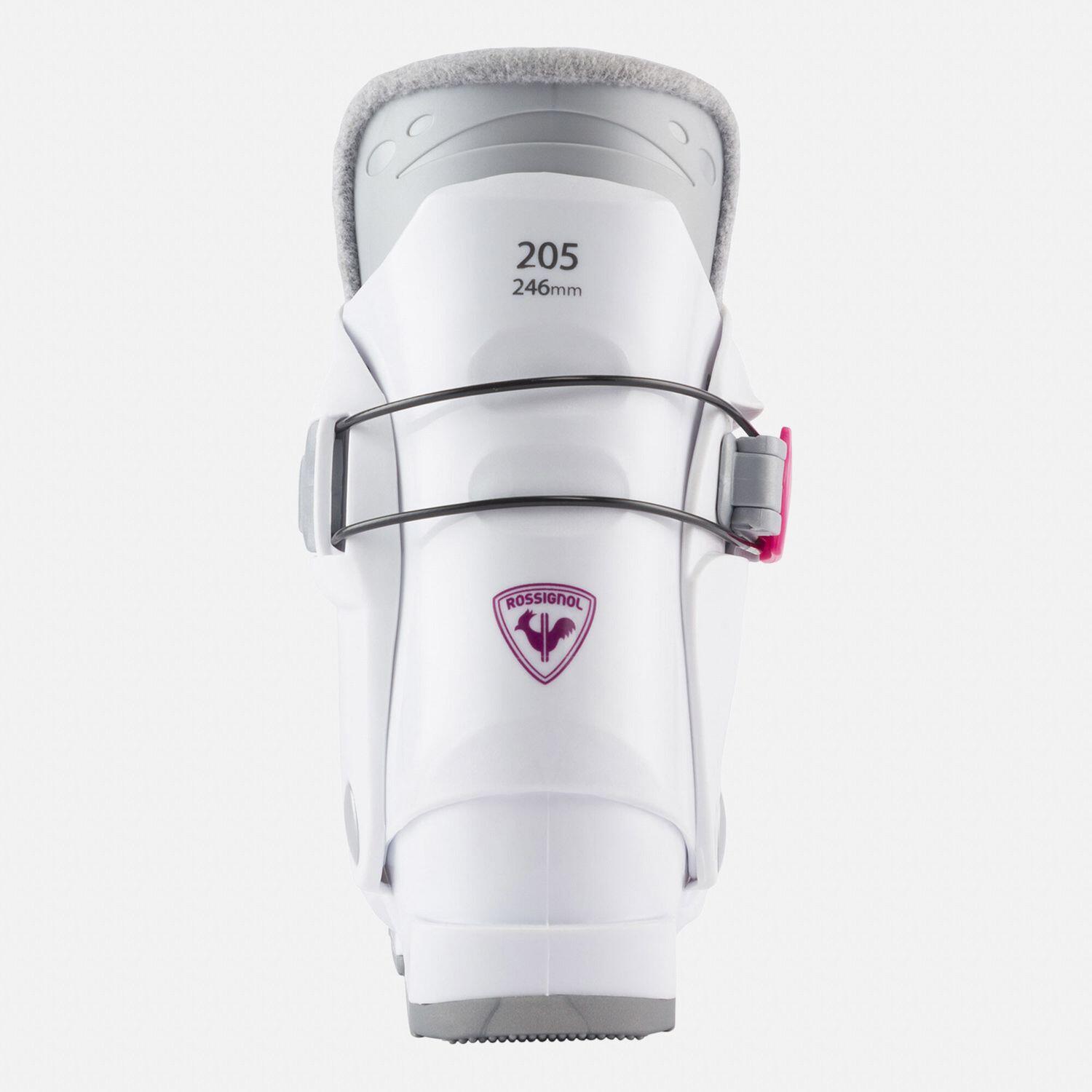 Botas de esquí Rossignol Comp J1 blancas para niña 4/6