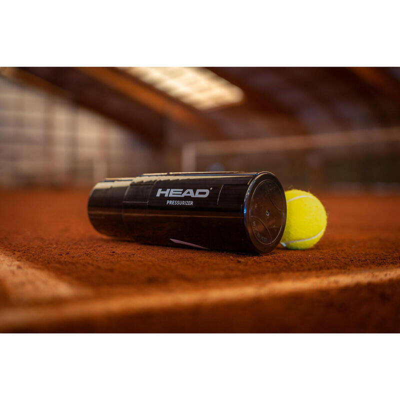 HEAD X3 BLACK | Pressurizador de bolas de ténis e paddle