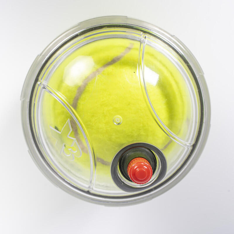 TuboX3 Crystal + Bomba de aire 22cm | Presurizador de Pelotas de Tenis y Padel