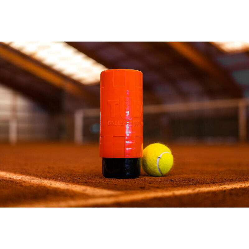 TuboX3 Naranja | TuboPlus - Presurizador de Pelotas de Tenis y Padel