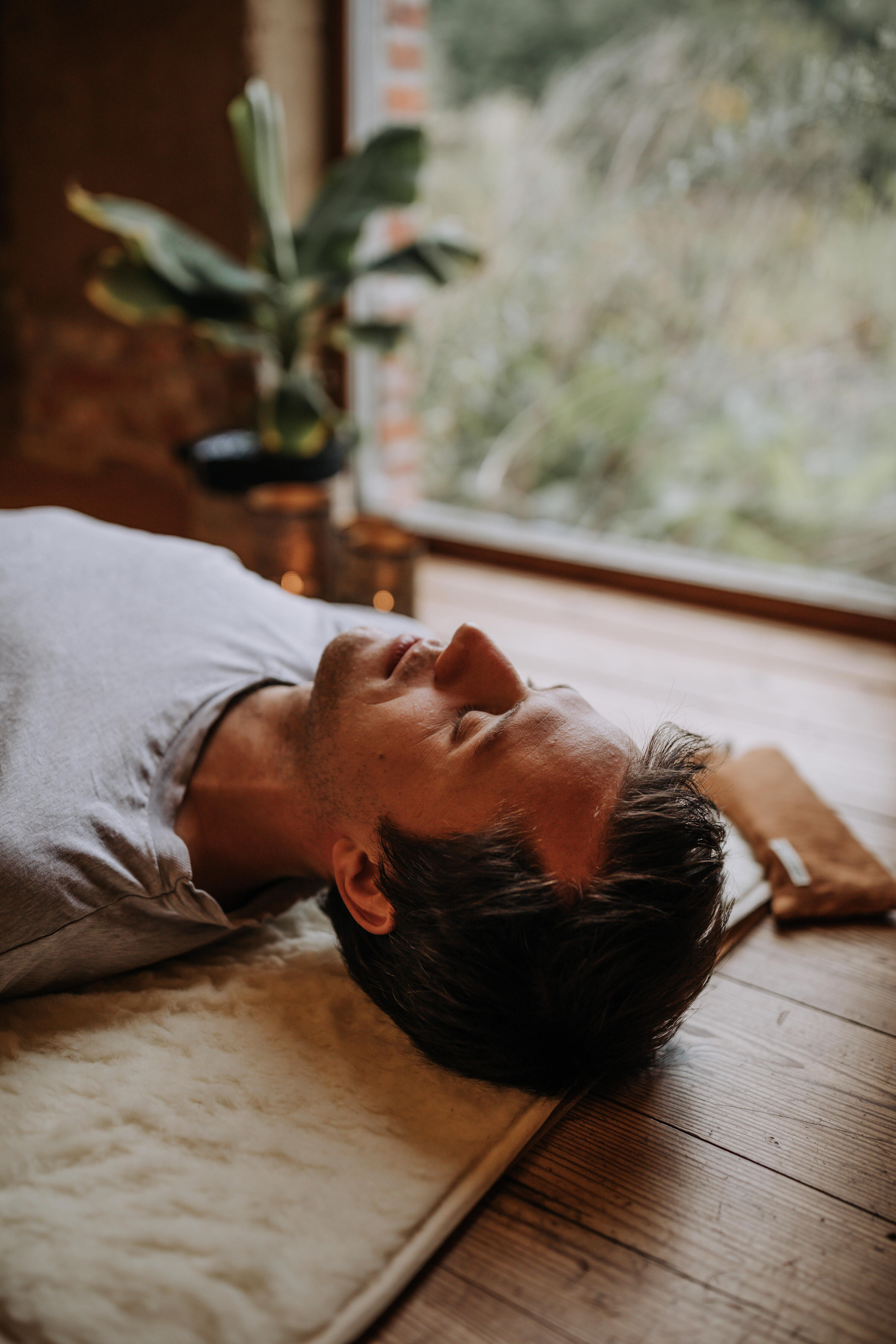 Set de 10 sur-tapis de yoga en laine mérinos - Yoga nidra -Restorative -Yin Yoga 2/7
