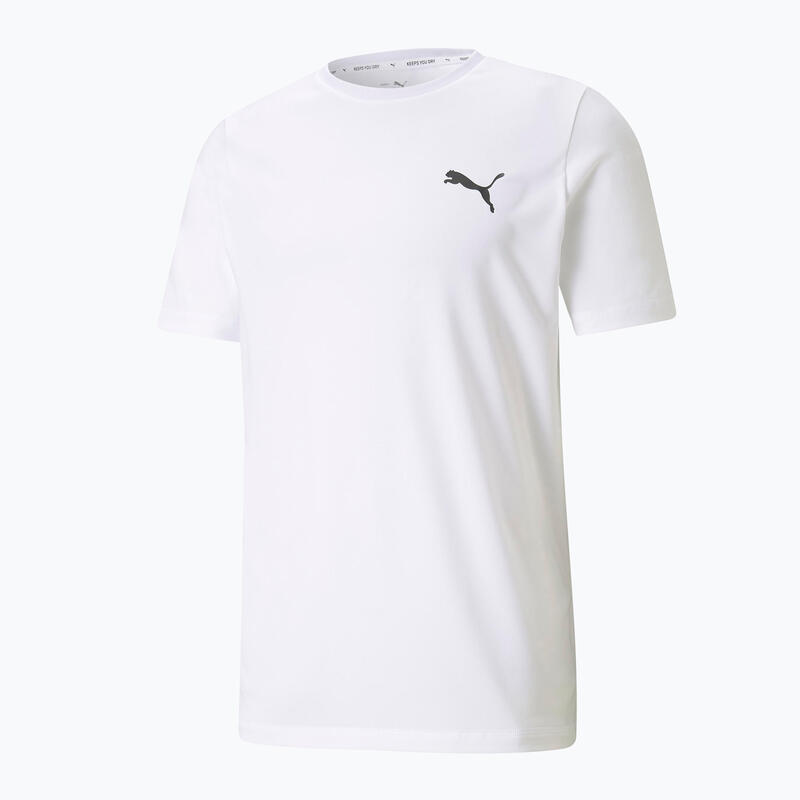 Active T-shirt met klein logo voor heren PUMA