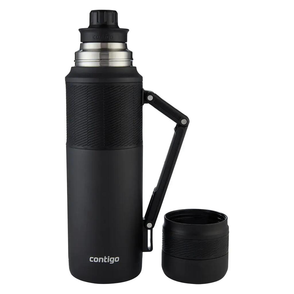 Contigo Black Thermalock Thermal 1.2-Litre Bottle (Matte Black)