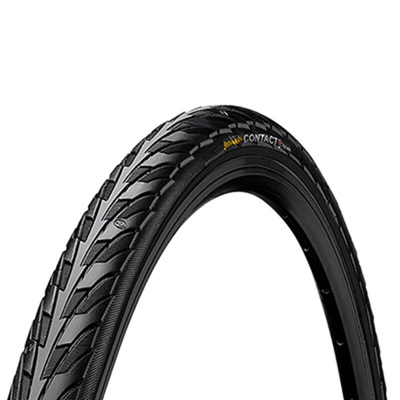 Pneu vtt urbain 26 x 1.75 Continental contact noir tr (47-559) compatible vae