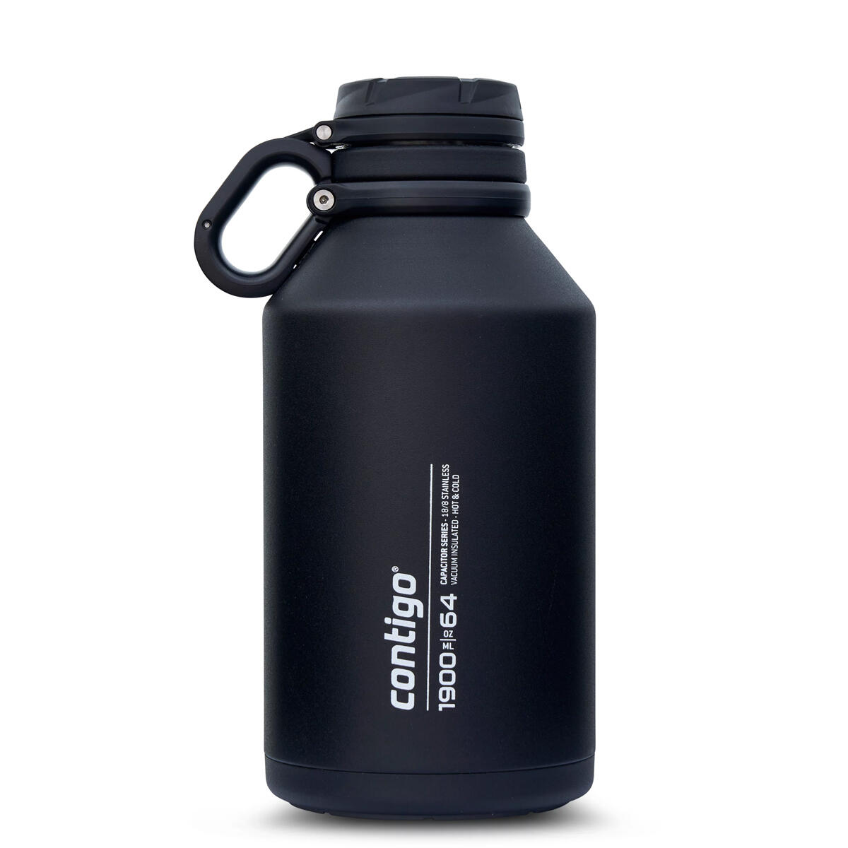 Contigo Grand Thermalock Vacuum-Insulated 1.9-Litre Water Bottle (Licorice) 2/7