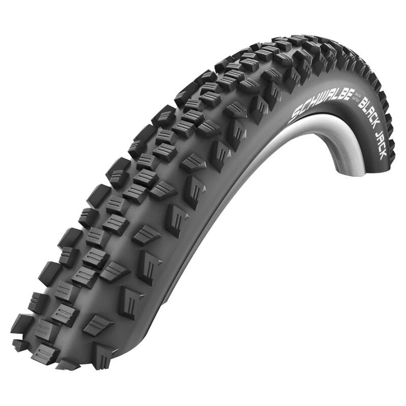 Pneu vtt 26x1.90 Schwalbe black jack noir tr (47-559)