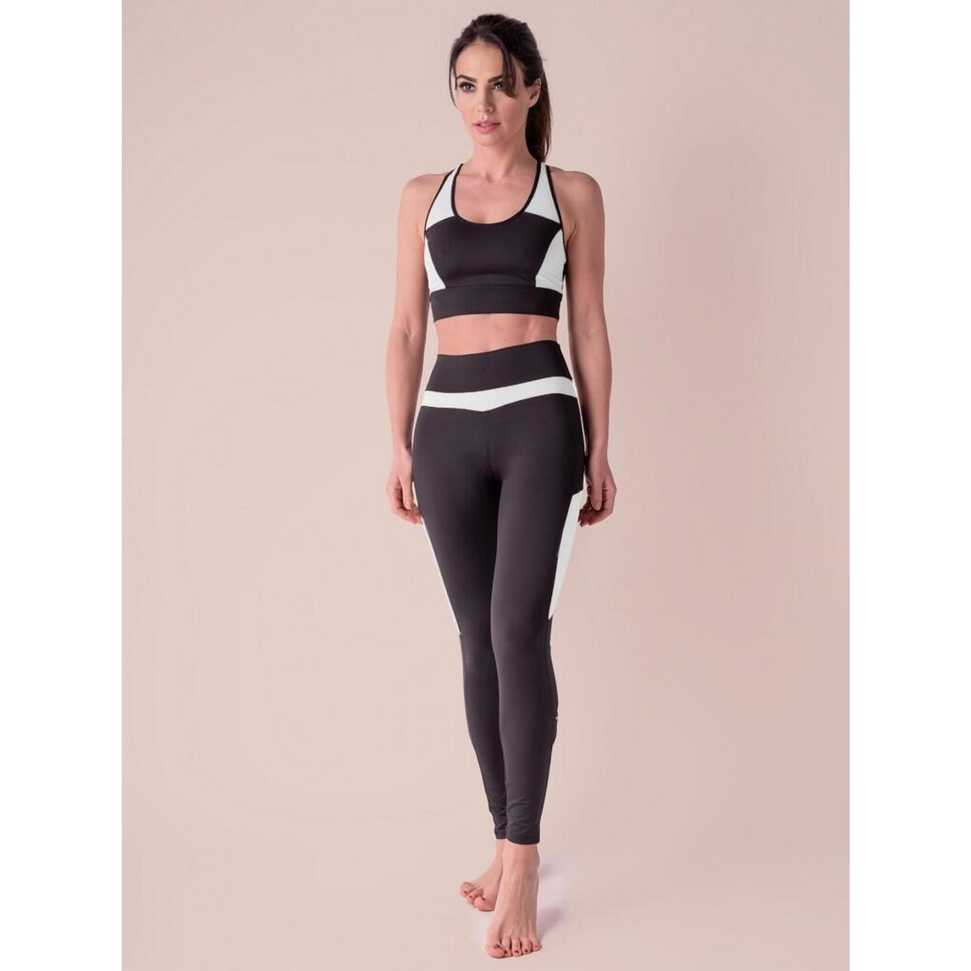 Anaissa - Legging Femme Fitness Taille Haute Sabela - Legging - Noir - S - Decathlon