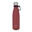 Design eco RVS waterfles burgundy 500 ml - extra carrier