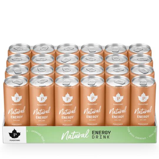 Természetes energiaital, natural energy drink - Barack, 330ml