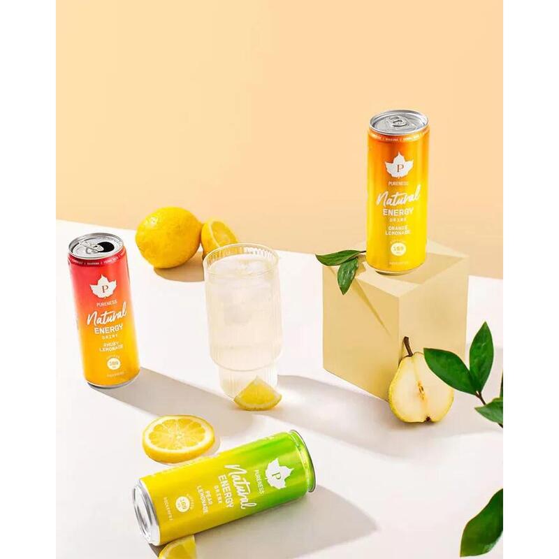Természetes energiaital, natural energy drink - Rhuby limonádé, 330ml