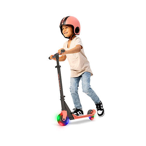 Flexxi Glow - Trottinette pliable avec frein intégré et roues lumineuses LED 2/7
