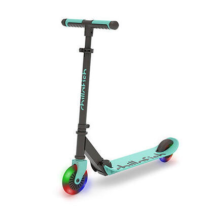 Flexxi Glow - Trottinette pliable avec frein intégré et roues lumineuses LED