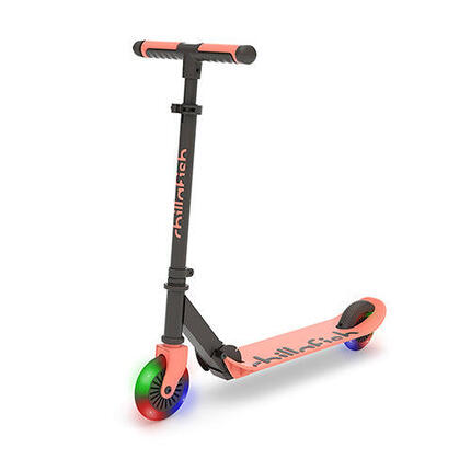 Flexxi Glow - Trottinette pliable avec frein intégré et roues lumineuses LED