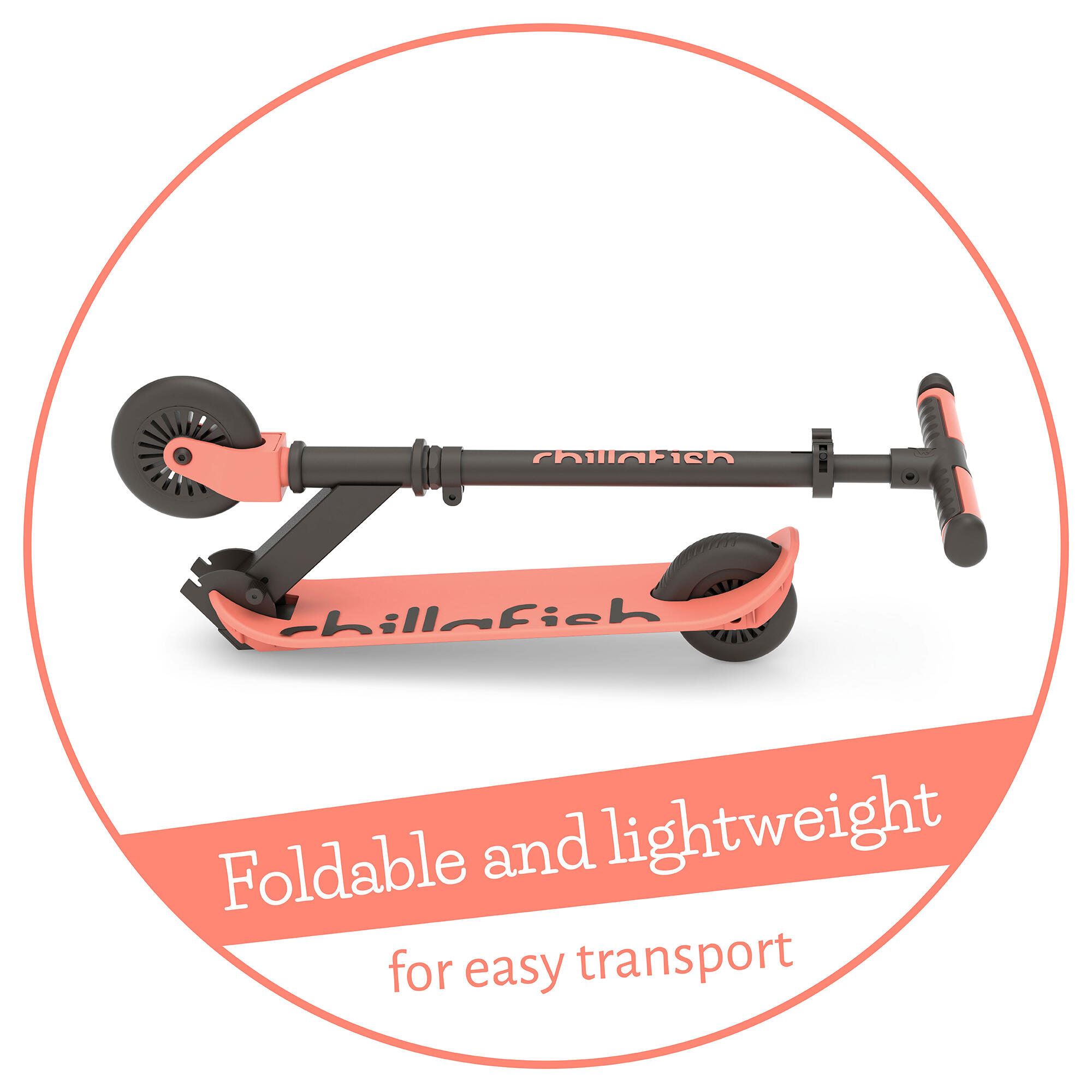 Flexxi Glow - Trottinette pliable avec frein intégré et roues lumineuses LED 5/7