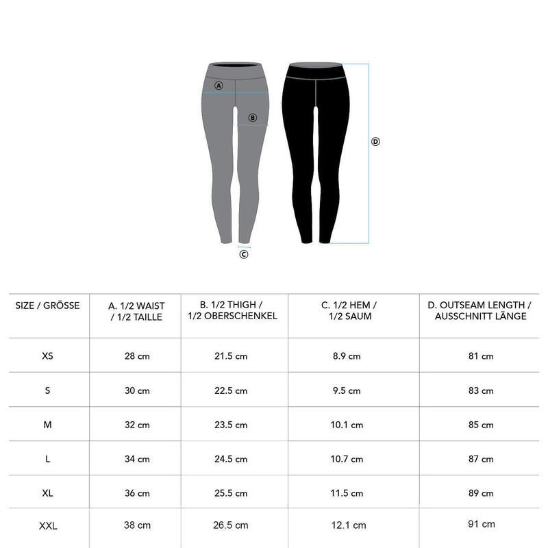 Women GA MultiPocket High-Waist Breathable Activewear Mesh Legging - BLACK