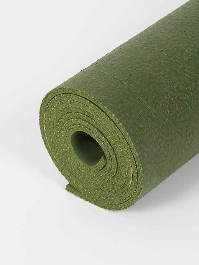 EcoYoga Phoenix 6mm Yoga Mat - Green 2/3
