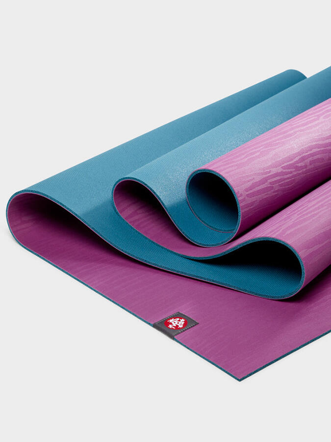 Manduka eKO 71" Standard Yoga Mat 5mm - Purple Lotus 3/4