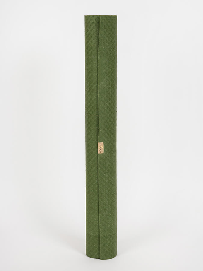 The Original EcoYoga Travel Yoga Mat 2mm- Green 3/3