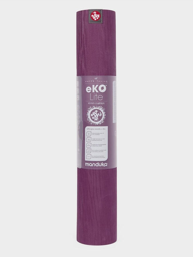 Manduka eKO Lite 79" Long Yoga Mat 4mm - Acai Midnight 4/4